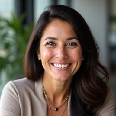 Professional headshot of Isabelle Garcia, Nutrition Coach.